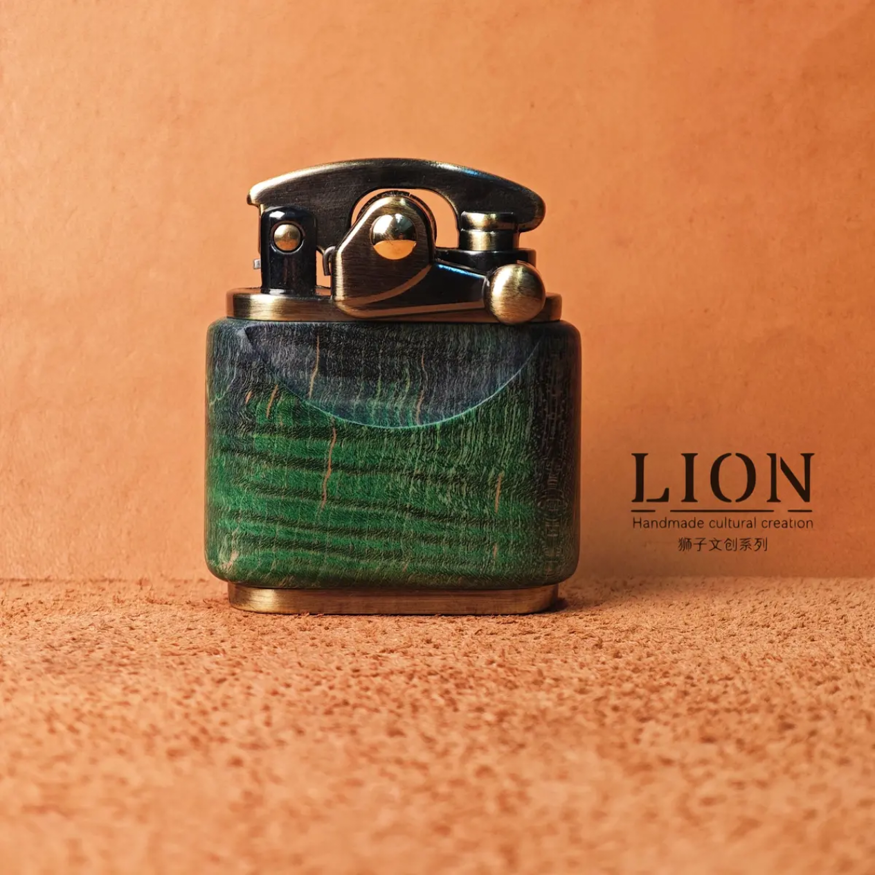 Constellation Wooden Lighter | Handcrafted Resin Art Collectible
