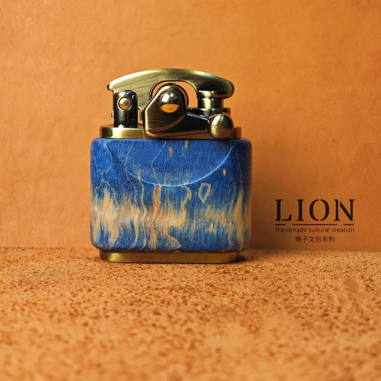 Constellation Wooden Lighter | Handcrafted Resin Art Collectible