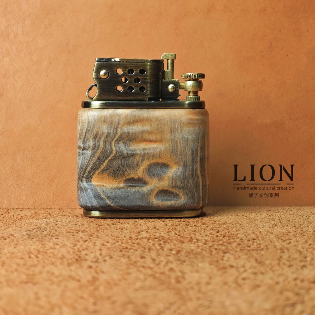 Constellation Wooden Lighter | Handcrafted Resin Art Collectible