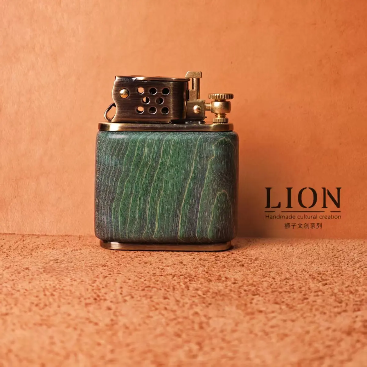 Constellation Wooden Lighter | Handcrafted Resin Art Collectible