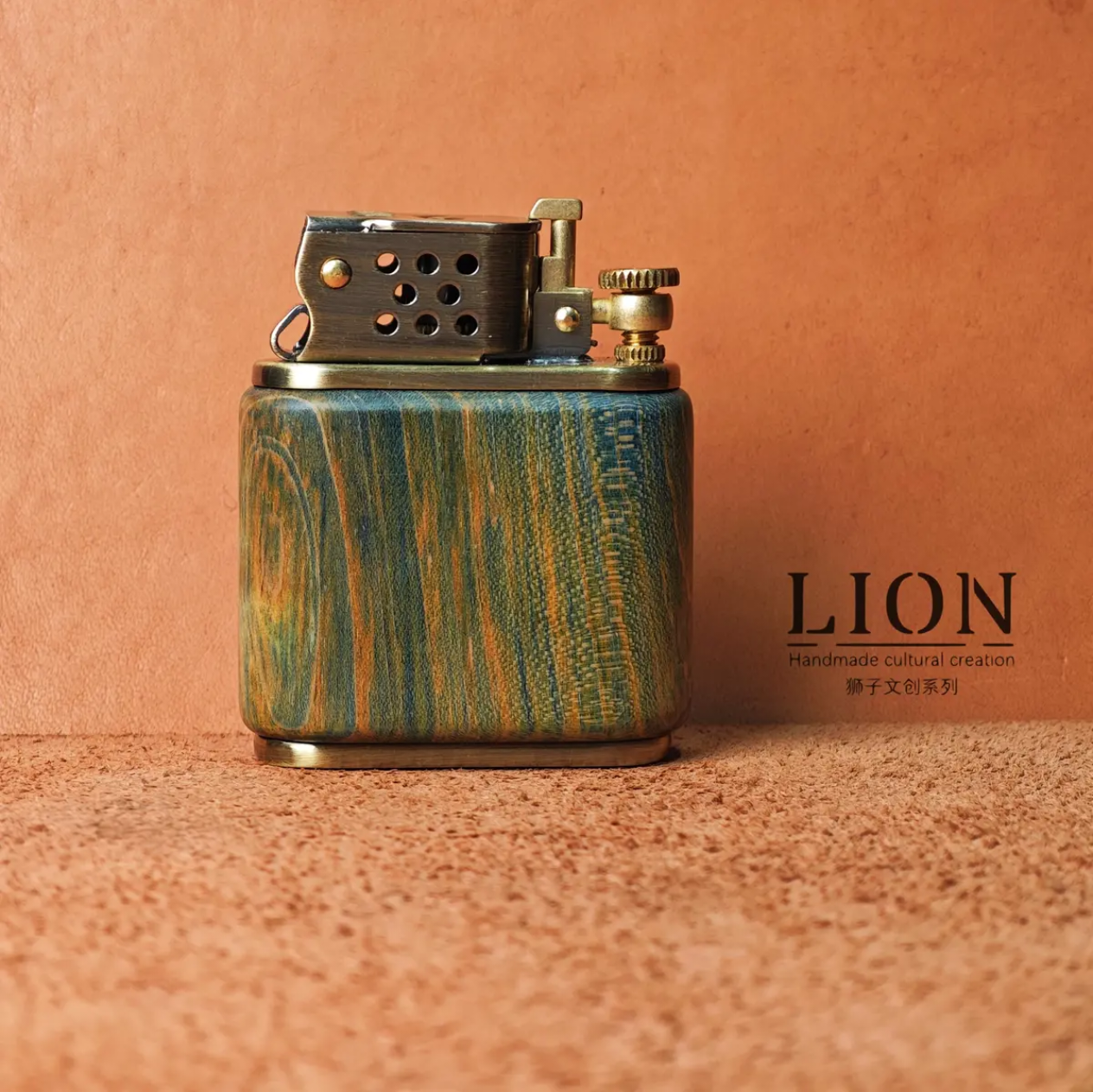 Constellation Wooden Lighter | Handcrafted Resin Art Collectible
