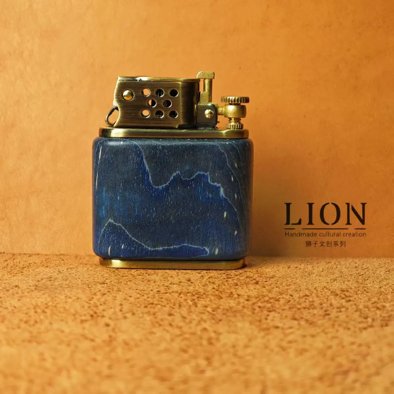 Constellation Wooden Lighter | Handcrafted Resin Art Collectible