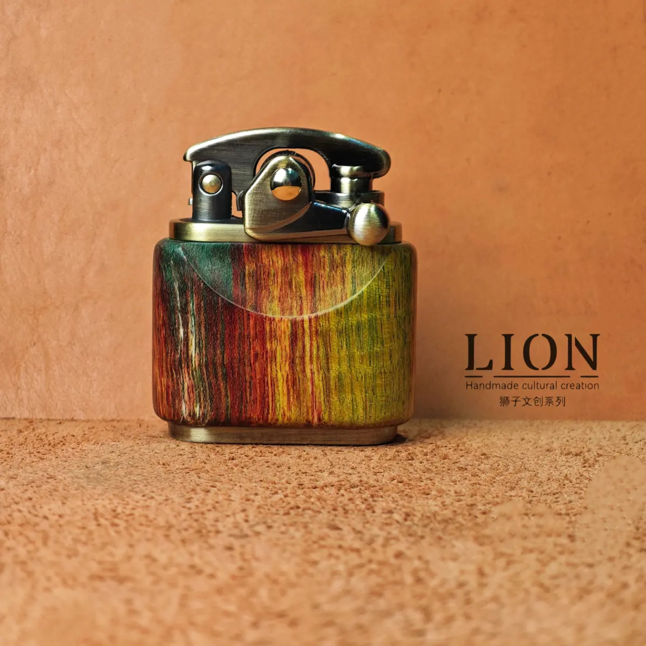 Constellation Wooden Lighter | Handcrafted Resin Art Collectible