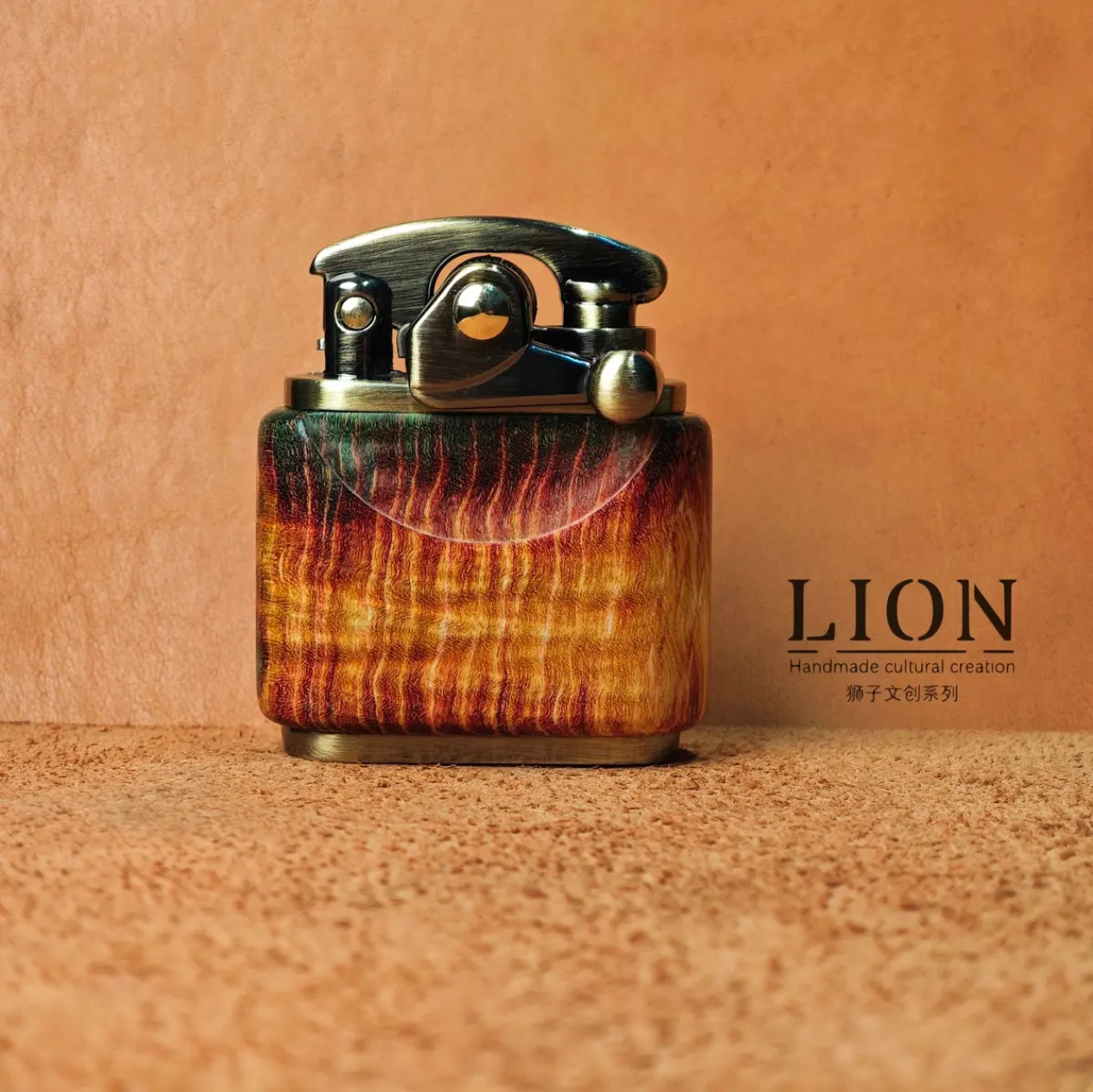 Constellation Wooden Lighter | Handcrafted Resin Art Collectible