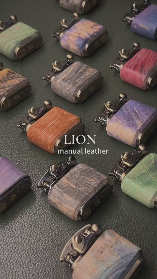 Constellation Wooden Lighter | Handcrafted Resin Art Collectible